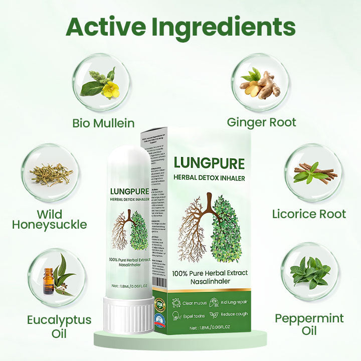 LungPure Herbal Detox Inhaler
