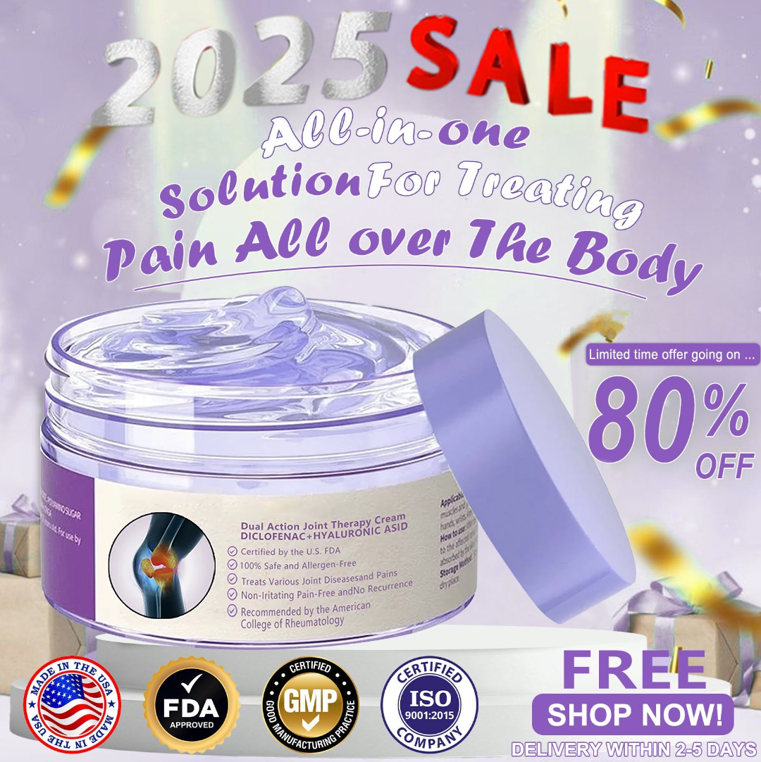 š©āāļø7 Day Rapid Joint & Bone Therapy Cream USA Orthopedics (AAOS) Approved