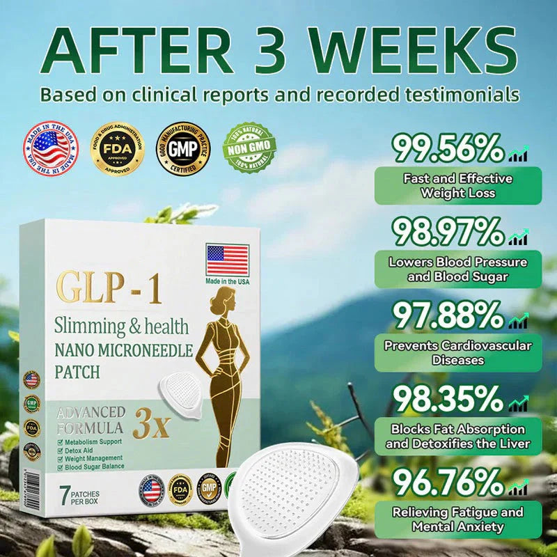 【Last Three Days Promotion 80% OFF🔥】NIDDK-Tirzepatide Slimming & health NANO MICRONEEDLE PATCH🇺🇸👨⚕️(Zero Pain, 24/7 Release | Lose 20lbs FAST | 90% Sugar Drop | )🔥🎁