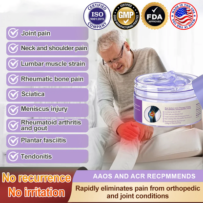 👩‍⚕️7 Day Rapid Joint & Bone Therapy Cream USA Orthopedics (AAOS) Approved