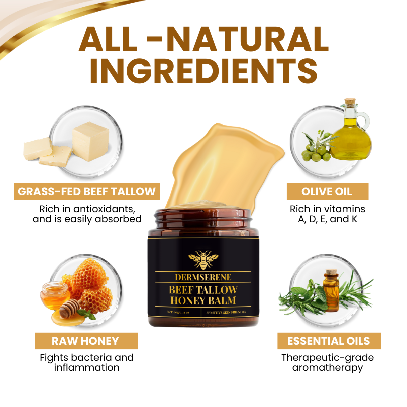 DermSerene Beef Tallow Honey Balm