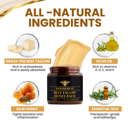 DermSerene Beef Tallow Honey Balm