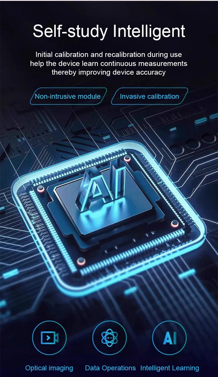 Advanced Non-Invasive GlucoseMonitor-99.9% Accuracy + Exclusive Gift ✅TGA Approved