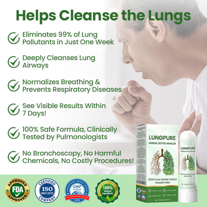 LungPure Herbal Detox Inhaler