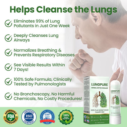 LungPure Herbal Detox Inhaler