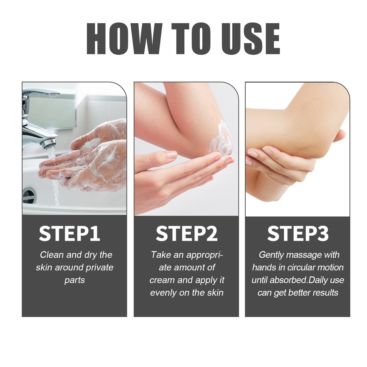 🥇Underarm and Thigh Care Cream - Reduces the appearance of skin on the inner sides of the underarms and thighs. Cleans, nourishes, brightens and cares for the skin.